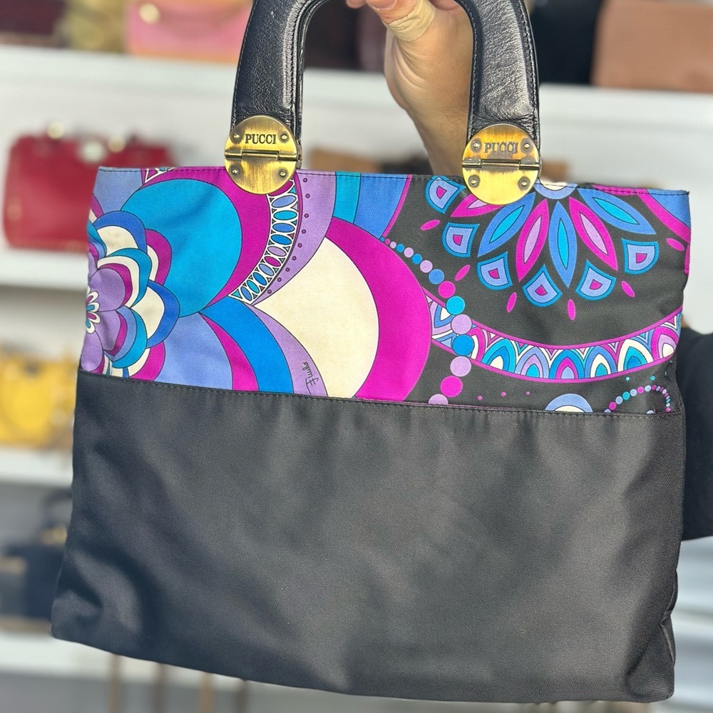 Emilio Pucci Shopper Tote